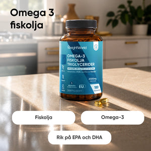 Omega 3 Fiskolja Triglycerider 2000 mg