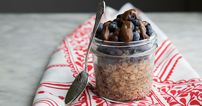 recept/overnight oats med blabar och kakao recept 2638