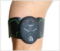 8 pad abs stimulator demonstration for anvandning pa armen