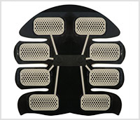 undersida pa 8 pad abs stimulator. magtranare. svart