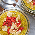 Ananas Lucuma Chia Pudding