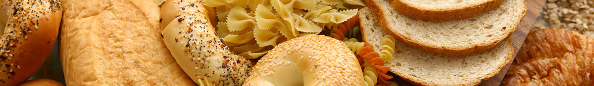 olika sorters brod och pasta och andra kolhydratsrika matprodukter olika sorters brod och pasta och andra kolhydratsrika matprodukter