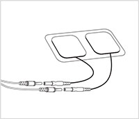 en svartvit illustration pa de circulators medfoljande elektroderna