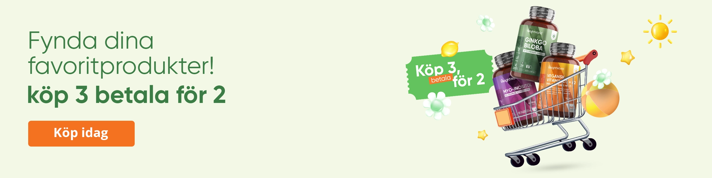 3For2 Banner