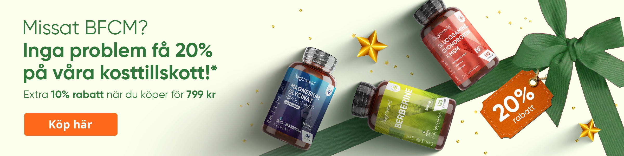 Missed BFCM | 20% sitewide