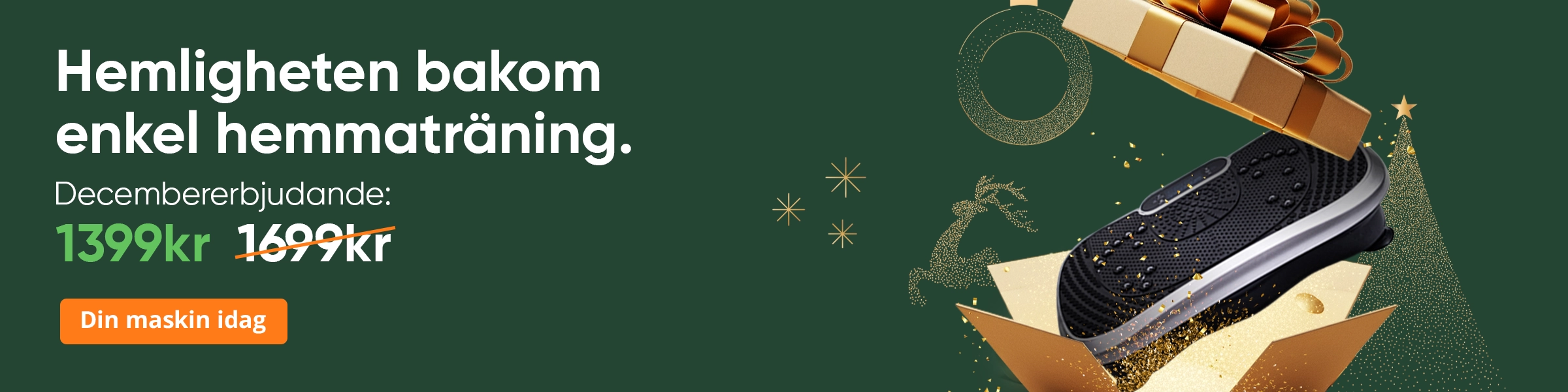 Vibration Plate offer 500 SEK off