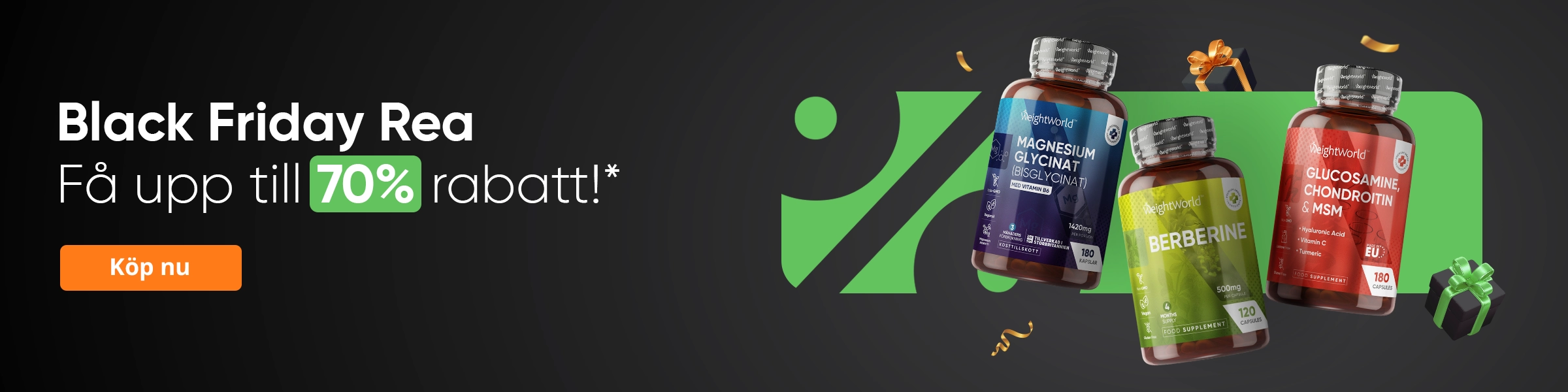 Black Friday Rea! Få upp till 70% rabatt!