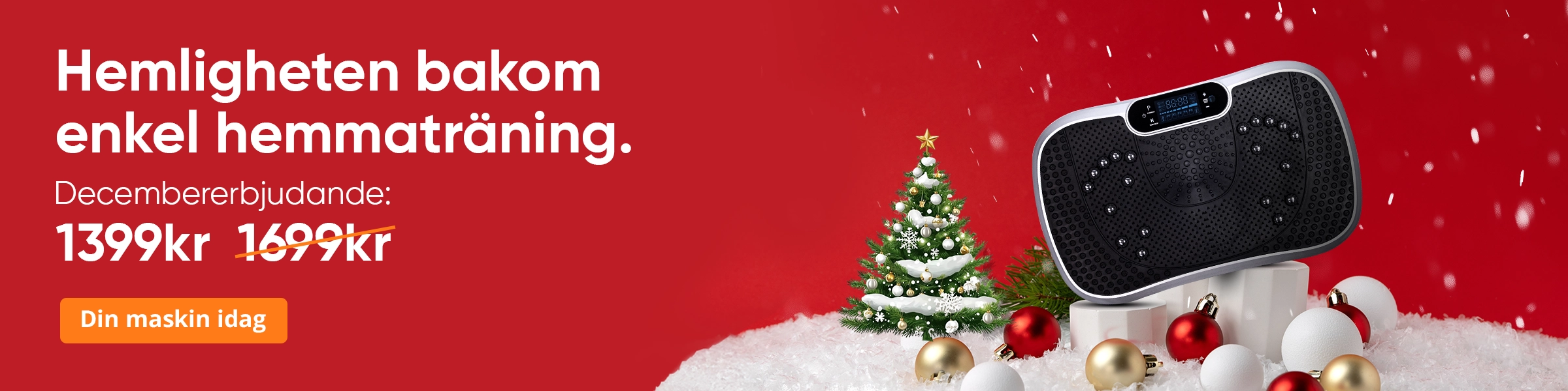 Vibration Plate offer 500 SEK off