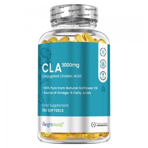 CLA kapslar - Naturligt tillskott för viktminskning - WeightWorld - 60 kapslar CLA kapslar - Naturligt tillskott för viktminskning - WeightWorld - 60 kapslar