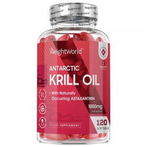 antarctic krill olja för hjärnkraft & blodtryck, hud och leder