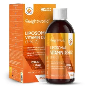 Liposomal Vitamin D3 + K2