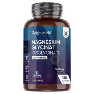 WeightWorld Magnesium Glycinate 710mg 180 Capsules