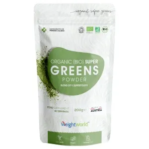 Ekologiskt Super Greens Pulver för viktminskning