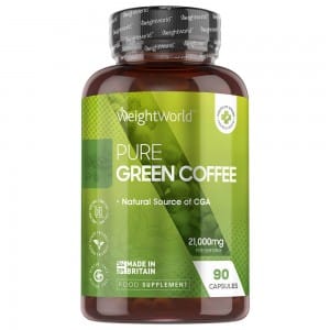 grönt kaffe för att öka energi och viktminskning