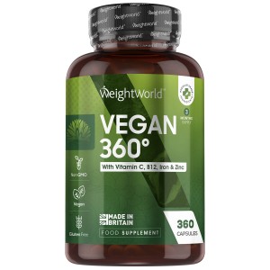 vegan 360 mot trötthet, stärker immunförsvar och matsmältning