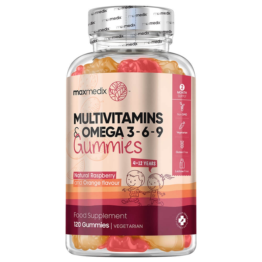 Multivitamin Gummies för Barn - Bästa multivitamin för barn