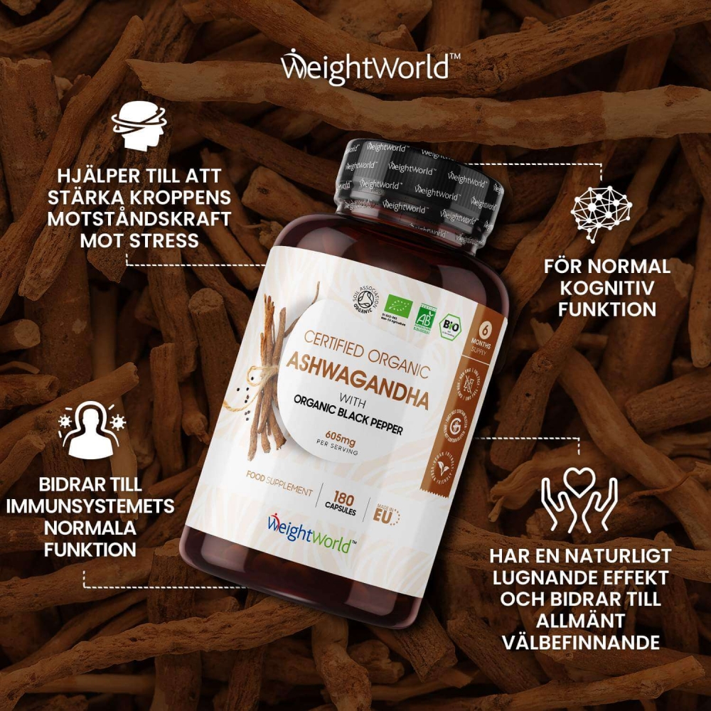 ashwagandha veganskt kosttillskott mot stress och ångest
