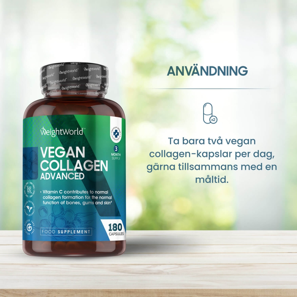 vegan collagen advanced för muskler, leder och hud