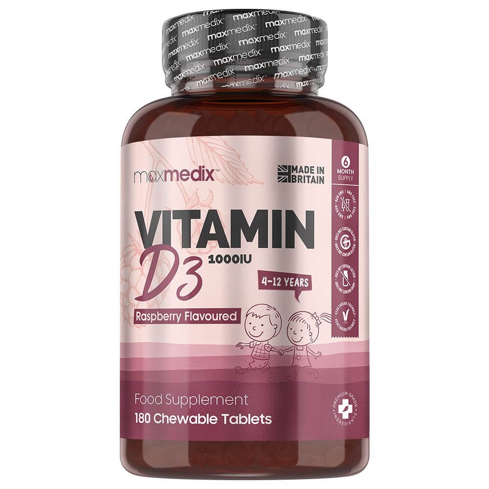 vitamin d3 for barn för immunförsvaret och skelett