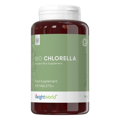 Bio Chlorella Algae Tabletter  - Rent och naturligt alg-tillskott - Full av mikronutrienter och vitamin B12