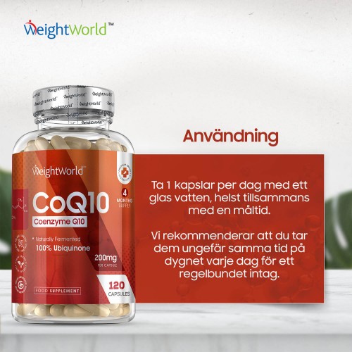 coq10 pure för välbefinnande och hjärnhälsa