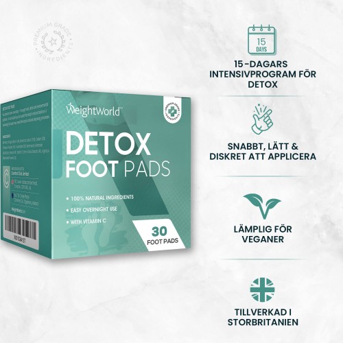 detox foot pads för detox