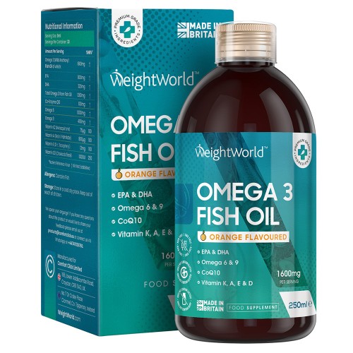 Omega 3 fiskolja - Bästa Flytande