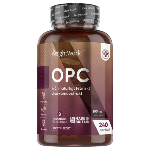 Druvkärneextrakt (OPC) 500 mg