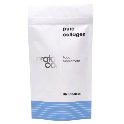 Proto-col Pure Collagen 3600mg, 90 Kapslar - Naturligt kollagentillskott för huden med Kollagenhydrolysat typ 1 och 3