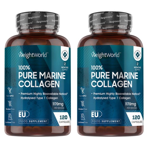 Pure Marine Collagen - Högpotent kosttillskott - 1170mg - 2-pack