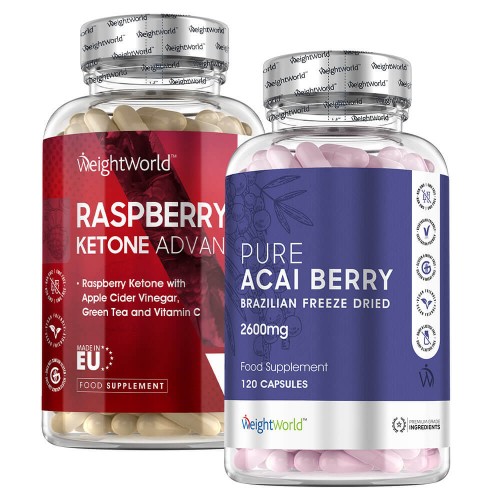 Raspberry Ketone & Pure Acai - Energigivande kombipack