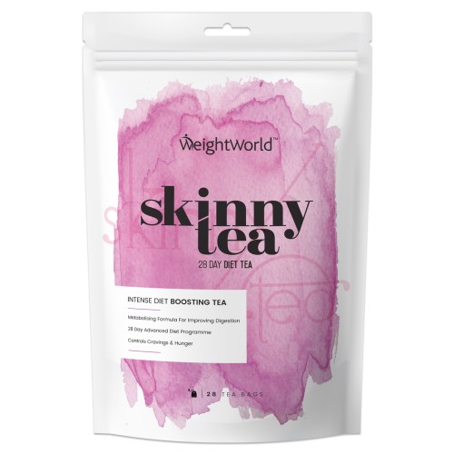 Skinny Tea - 28 dagars viktminskningsprogram - För aptitkontroll - Underlättar vikthantering