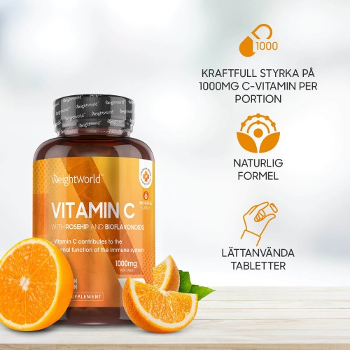 vitamin c tabletter för immunförsvaret och välmående