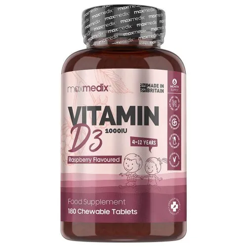 D3-Vitamin Tuggtabletter för Barn