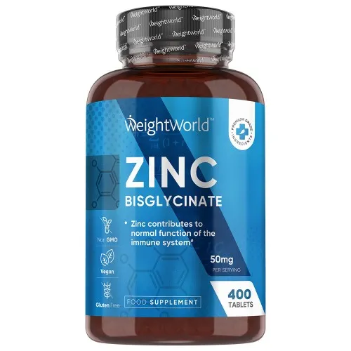 Zink 400 tabletter, 50 mg - Över 1 års konsumtion av zinktillskott för immunförsvar, syn och kognitiv funktion