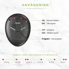 8 pad abs stimulator för träning