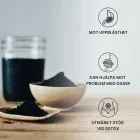 Aktivt kol kapslar för detox