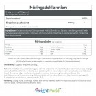 Innehållsförteckningen för WeightWorlds Kreatinmonohydrat Vingummin