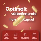 Ett kosttillskott för att få i sig kondroitin, glukosamin och msm för ens ömma och stela leder