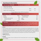 På den här bilden ser man näringsvärdet och ingredienserna från WeightWorlds Järn gummies