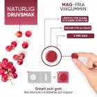 Magnesium vingummi med naturlig bärsmak som är enkla och goda att äta