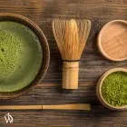 Matcha te har en hög naturlig koffeinhalt