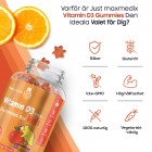 Vitamin D3 för barn är ett vitaminvingummi för att stötta barnets normala utveckling.