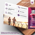 En bild på alla fördelar man får om man beställer Vitamin Gummies från WeightWorld
