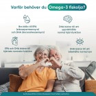 Perfekta omega 3 små kapslar för ett dagligt kosttillskott