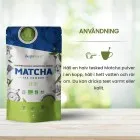 Matcha te är gott och kan användas i många varma och kalla drycker eller bakelser