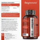 Innehållsförteckningen för WeightWorlds Guarana Kapslar