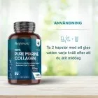 pure marine collagen för hud, ben, brosk och mot anti-aging och rynkor
