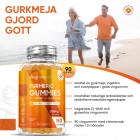 Ett naturligt tillverkat gurkmeja kosttillskott som är lätt och gott att ta