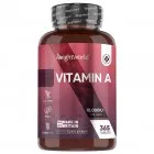 1 burk av WeightWorlds A vitamin tabletter som stödjer ämnesomsättning och muskelutveckling.